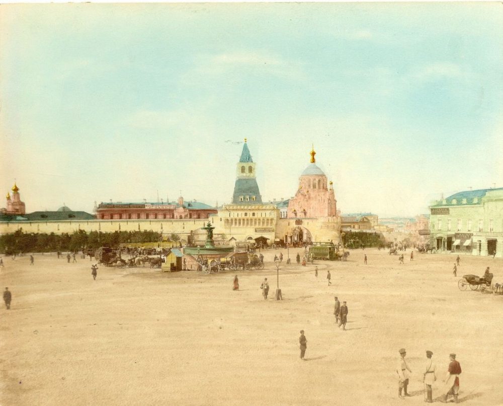 Вид Лубянской площади
